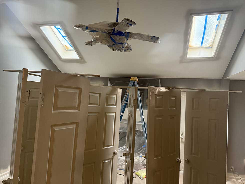 Door Skylight Installation